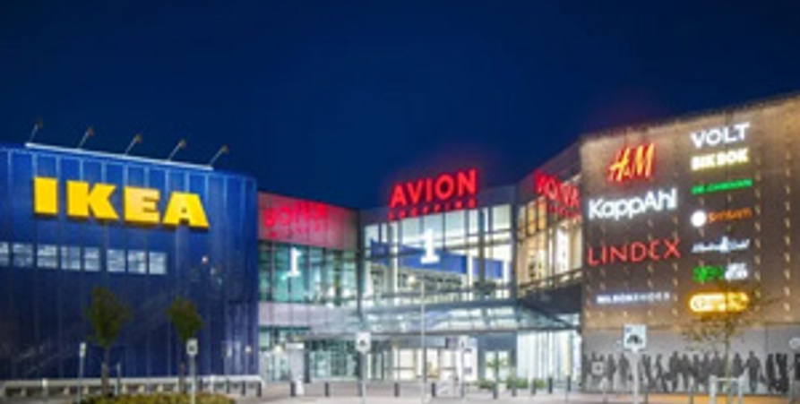 Ikea department store and Avion shopping centre